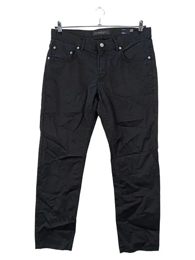 Baldessarini Herren Jeans Slim Fit Schwarz W34 L29 Baumwolle