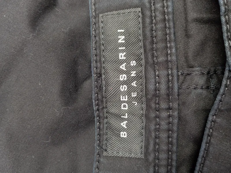 Baldessarini Herren Jeans Slim Fit Schwarz W34 L29 Baumwolle 3
