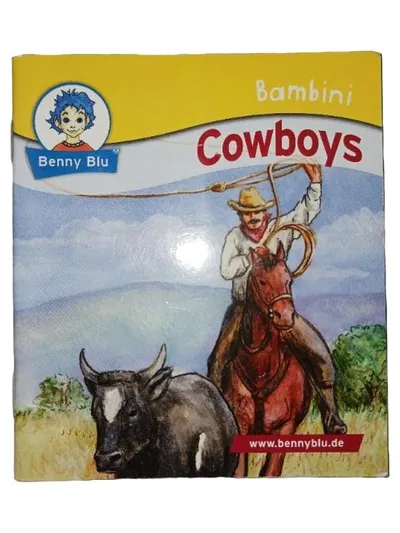 Benny Blu Bambini Cowboys Sachbuch für Kinder Kinderleicht Wissen Verlag