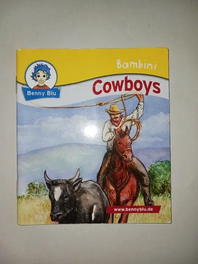 Benny Blu Bambini Cowboys Sachbuch für Kinder Kinderleicht Wissen Verlag