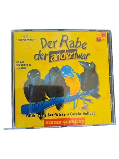 Thienemann Lernspiel Der Rabe der anders war CD-ROM ab 4 Jahre Gelb
