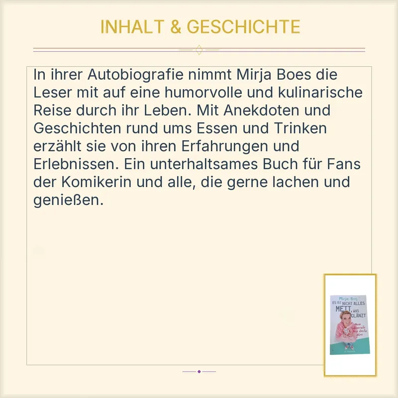 Mirja Boes Es ist nicht alles Mett was glänzt Autobiografie Buch Fischer 3