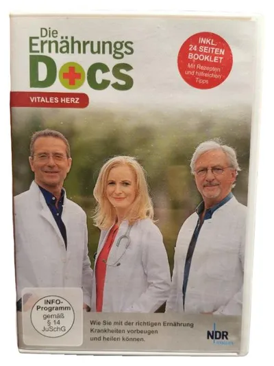 Die Ernährungs Docs Vitales Herz DVD NDR Ernährung Gesundheit Herz