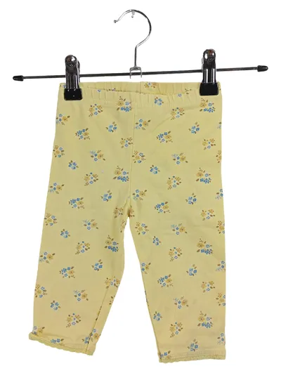 Disney Baby Mädchen Stoffhose Hose Gelb Blumenmuster Gr. 86