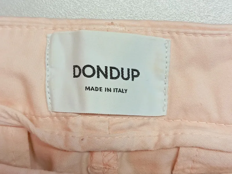 Dondup Damen Stoffhose Chino Rosa Gr. 40 W31 L25 Casual 8