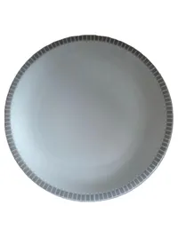 Arzberg 2050 Essteller Porzellan Grau Grand Prix Triennale 1960 1