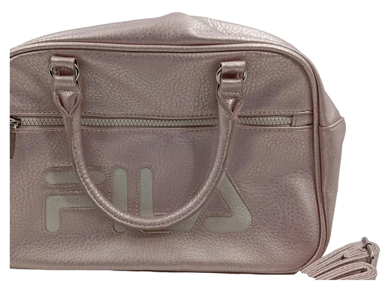 FILA Damen Beuteltasche Umhängetasche Rosa Polyurethan 35x25cm Sportlich 3