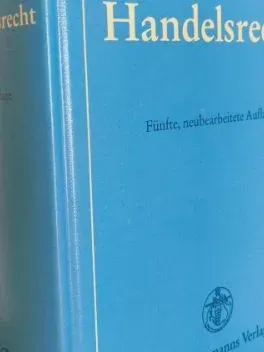 Handelsrecht Karsten Schmidt 5. Auflage Fachbuch Wirtschaft Hardcover Heymanns