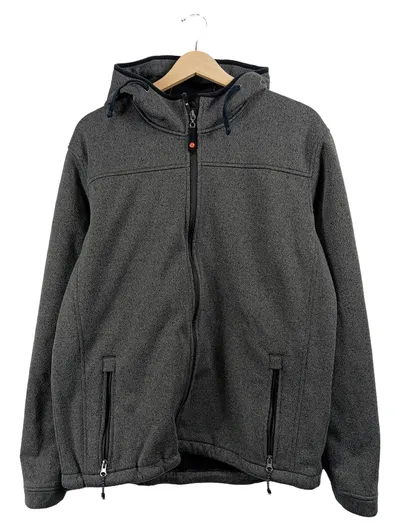 Killtec Herren Sweatjacke Grau Gr. 48 M mit Kapuze Sportlich