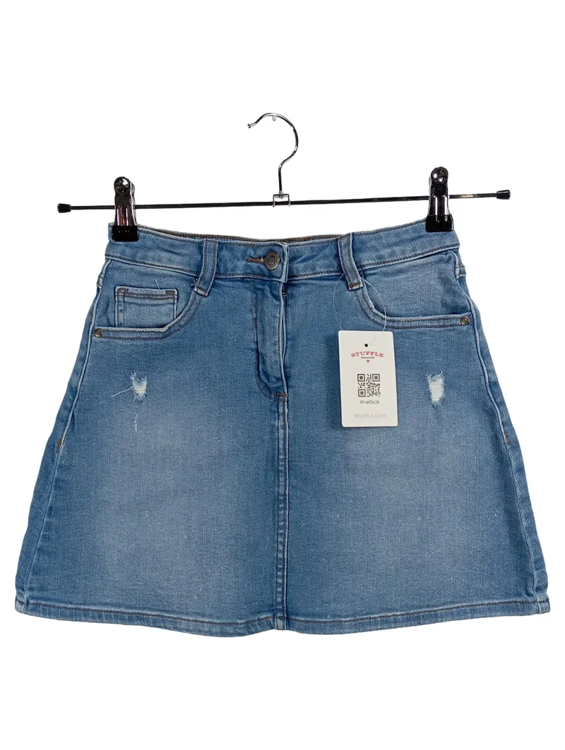 beatwear Jeansrock Kinder Gr. 146 Blau Casual Denim Rock 1