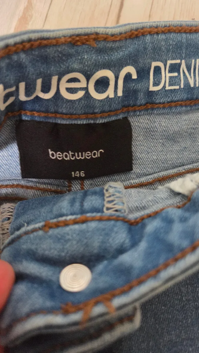 beatwear Jeansrock Kinder Gr. 146 Blau Casual Denim Rock 3