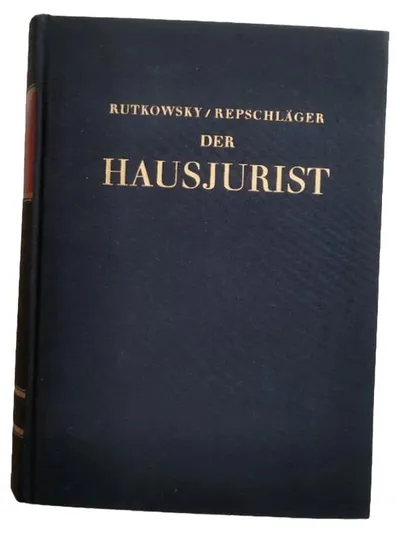 Der Hausjurist Rutkowsky Repschläger Allgemeines Sachbuch Recht Ratgeber