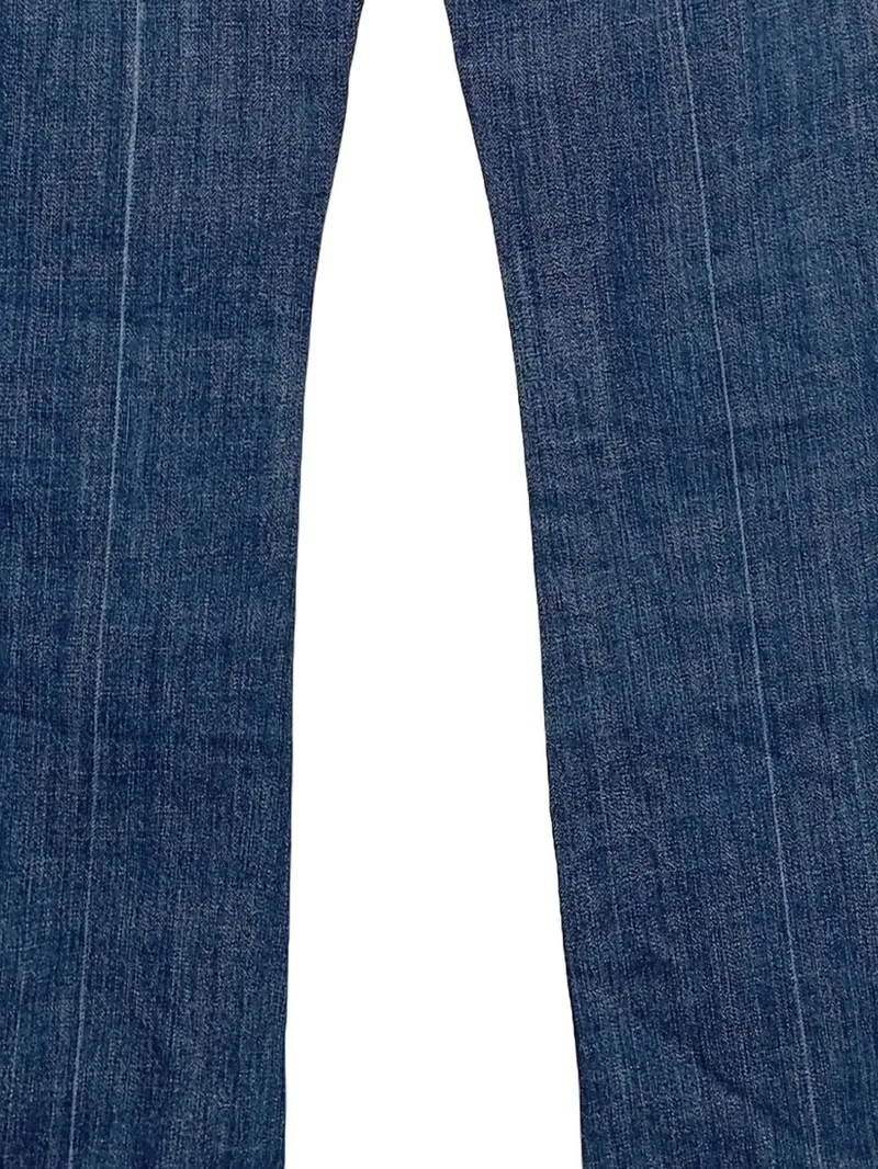 7 For All Mankind Damen Jeans Bootcut Blau W25, 34, XS 4