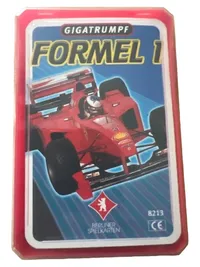 Berliner Spielkarten Gigatrumpf Formel 1 Kartenspiel Auto Quartett Motorsport 1