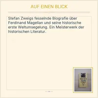 Magellan Der Mann und seine Tat - Stefan Zweig - Taschenbuch Fischer 2