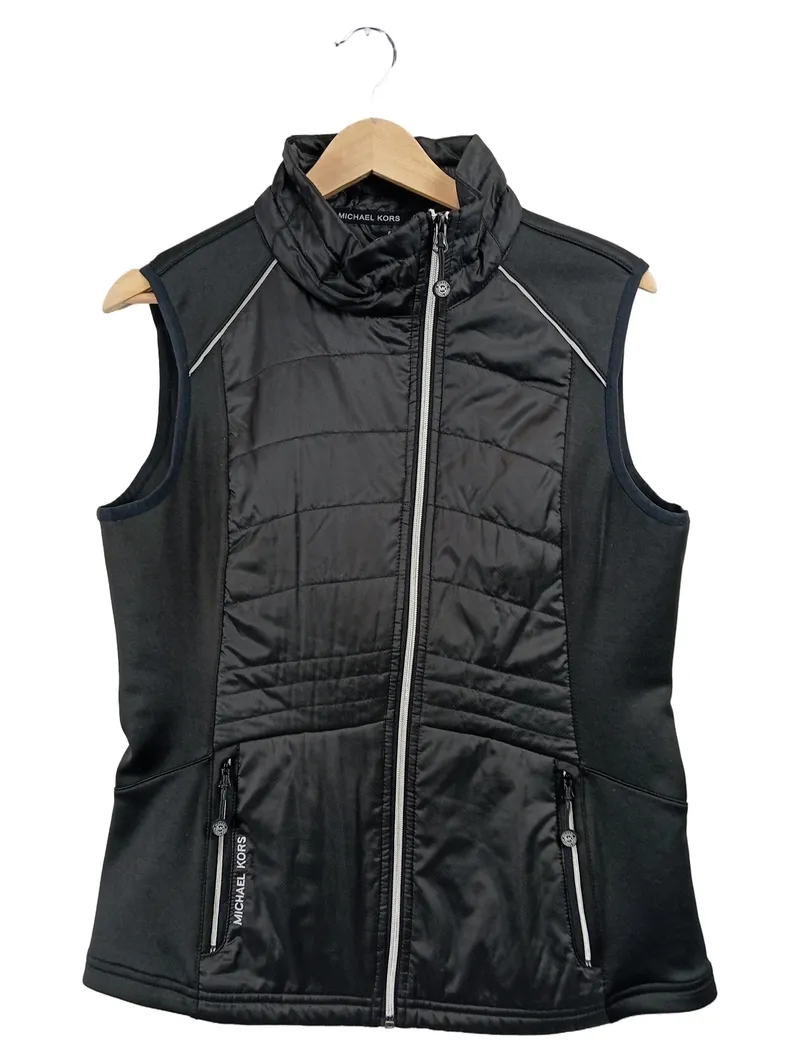 Michael Kors Damen Steppweste Schwarz Gr. 36 S Sportlich 1