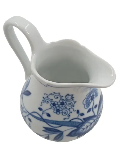 Hutschenreuther Sauciere Zwiebelmuster Keramik Weiß Klassisch 300ml
