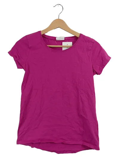 Famy T-Shirt Kinder Gr. 158, 164 Pink Kurzarm 100% Baumwolle Basic