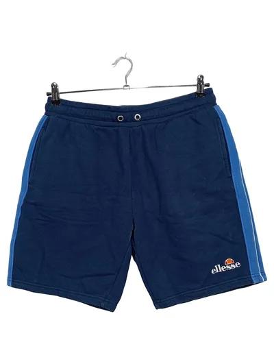 Ellesse Herren Sport Shorts Sweatshorts Blau Gr. M Baumwolle