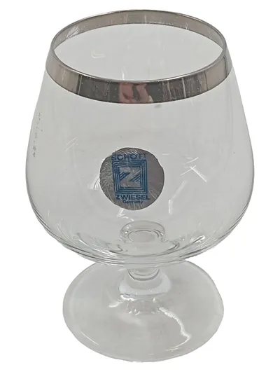 SCHOTT ZWIESEL Cognacglas mit Platinrand 300ml Transparent