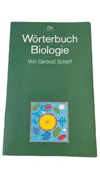Wörterbuch Biologie Gertrud Scherf dtv Taschenbuch Fachbuch Nachschlagewerk 1