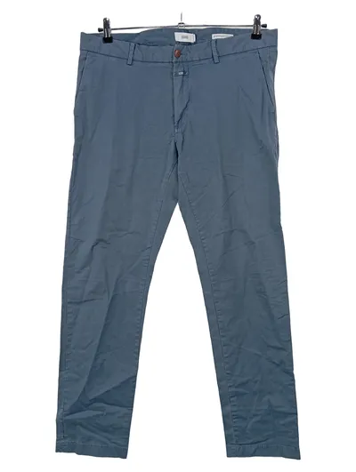 Closed Herren Stoffhose Chino Blau Gr. 54 W38 Baumwolle Casual