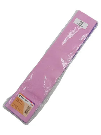 Ideen mit Herz 3 Krepp-Papiere Bastelpapier Rosa Flieder Violett 50x200cm 32g/m²