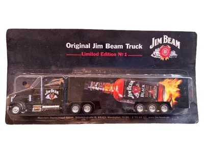 Jim Beam Original Truck LKW Modellfahrzeug Limited Edition Nr. 1 Schwarz