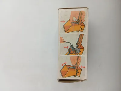 Moulinex 443 Manueller Multizerkleinerer Kräutermühle Kunststoff Orange