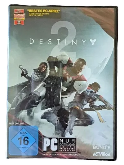 Destiny 2 PC Spiel Bungie Action Shooter Sci-Fi Multiplayer USK 16