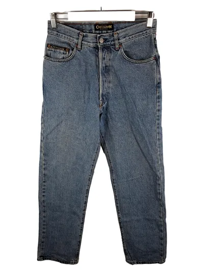 Chevignon Jeans Herren Straight Leg Blau Vintage Baumwolle W31 L32