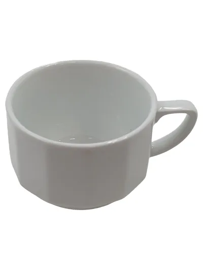 Graf von Henneberg Kaffeetasse Porzellan Weiß Klassisch 200ml