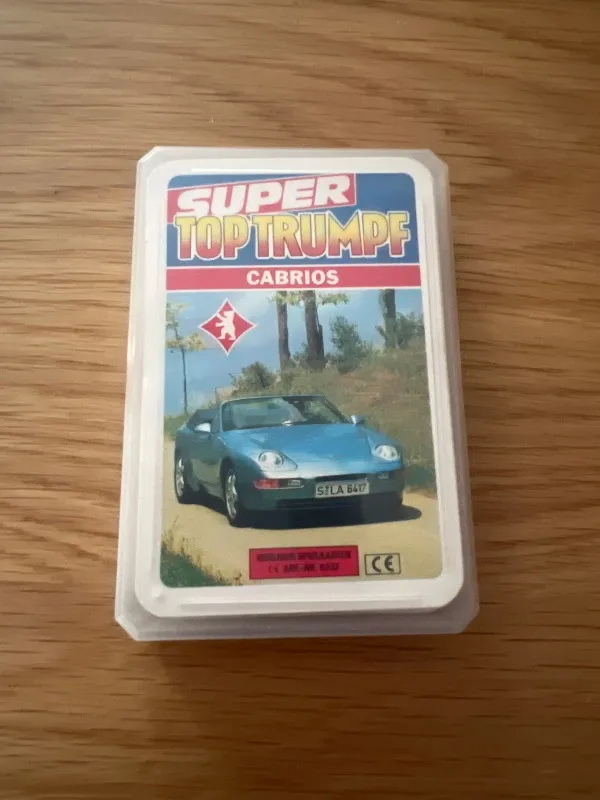 Super Top Trumpf Cabrios Berliner Spielkarten Auto Quartett Kartenspiel 1