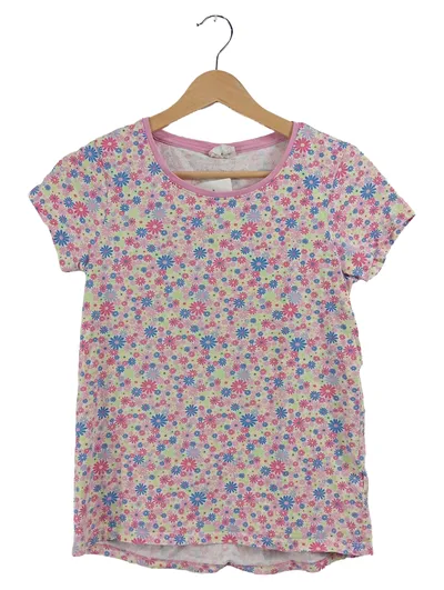 Famy Kinder T-Shirt Gr. 158, 164 Mehrfarbig Blumenmuster Kurzarm