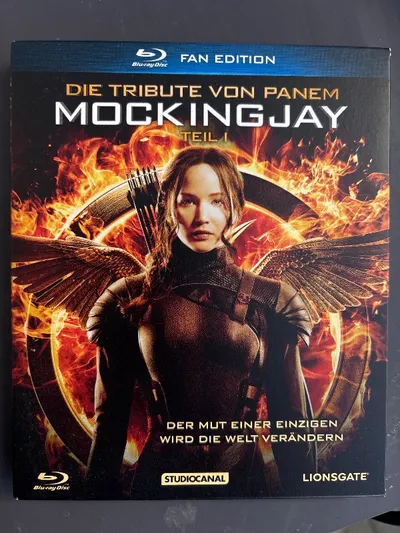 Die Tribute von Panem Mockingjay Teil 1 Blu-Ray Jennifer Lawrence Sci-Fi