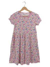 Famy Freizeitkleid Blumenmuster Mädchen Gr. 158 Mehrfarbig Baumwolle 1