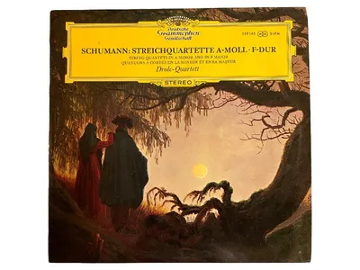 Schumann Streichquartette A-Moll F-Dur Drolc-Quartett Deutsche Grammophon LP