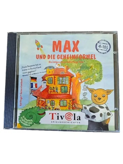 Tivola Max und die Geheimformel Lernsoftware PC Mac CD-ROM Kinderspiel