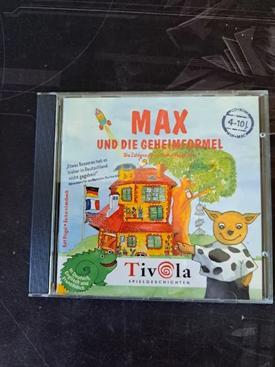 Tivola Max und die Geheimformel Lernsoftware PC Mac CD-ROM Kinderspiel
