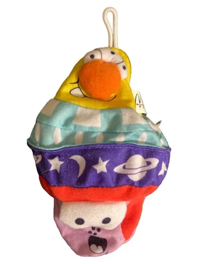 McDonald's Baby Kuscheltier Plüsch Weltraum Sterne Mehrfarbig 19cm