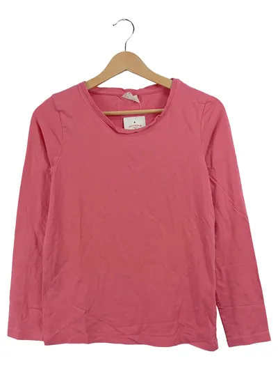 Famy Kinder Langarmshirt Pink Gr. 158, 164 Basic Baumwolle