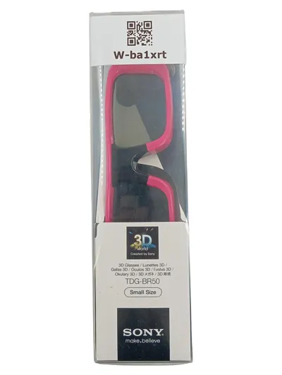 Sony TDG-BR50 3D Brille Small Size Pink Bravia Sync Transmitter