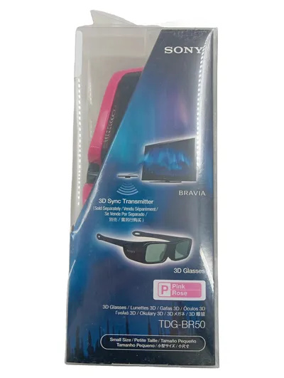 Sony TDG-BR50 3D Brille Small Size Pink Bravia Sync Transmitter