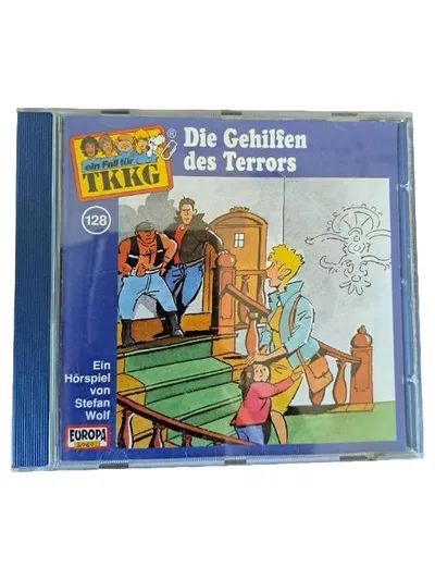 TKKG CD 128 Die Gehilfen des Terrors Hörspiel für Kinder