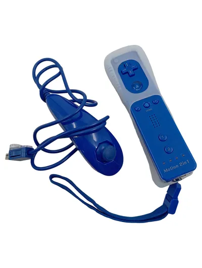 Nintendo Abs-m3-1 Gaming Controller Motion 2in1 Blau Wireless Nunchuk