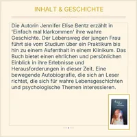 Einfach mal klarkommen Jennifer Elise Bentz Autobiografie Eden Books 3