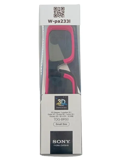 Sony TDG-BR50 3D Brille Pink Small Size
