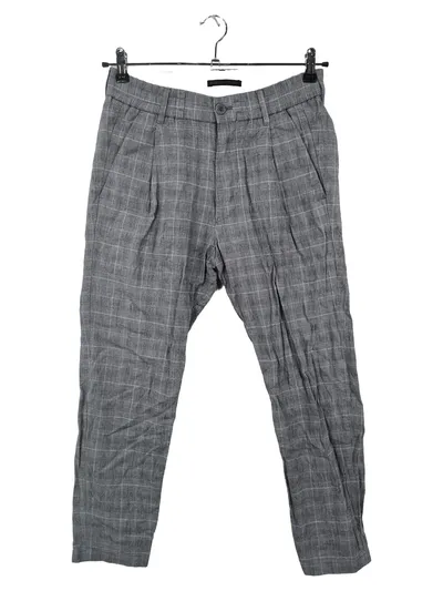 DRYKORN Damen Stoffhose Gr. 42 Grau Kariert Casual