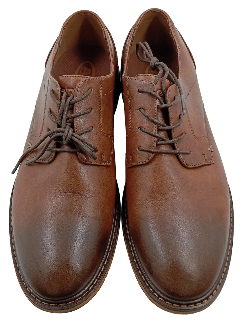 AM Shoe Company Herren Schnürschuhe Businessschuhe Braun Gr. 44 1