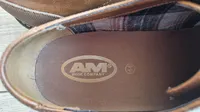 AM Shoe Company Herren Schnürschuhe Businessschuhe Braun Gr. 44 5
